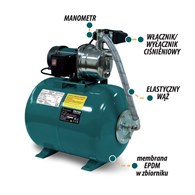 Pompa do wody hydroforowa 1200W VANDER