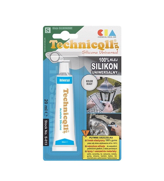 Silikon 20ml uniwersalny biały
