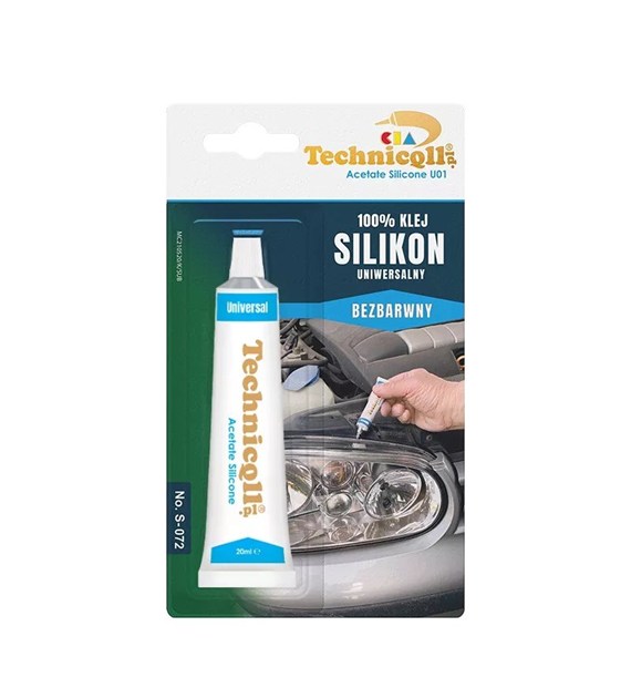 Silikon 20ml uniwersalny bezbarwny
