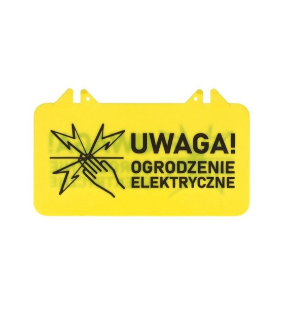 Tabliczka ostrzegawcza do pastucha elektrycznego