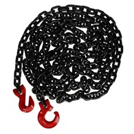 Łańcuch zrywkowy G80 okrągły 2 haki 5m