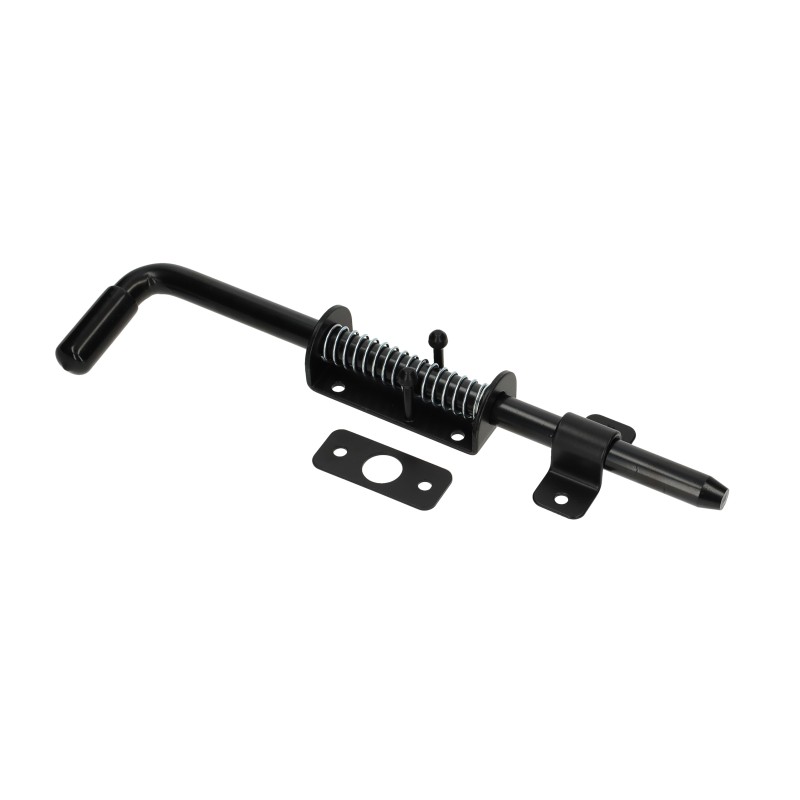 Rygiel do drzwi 330/16 HD wąski sprężynowy czarny