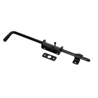 Rygiel do drzwi 420/14mm wąski sprężynowy czarny