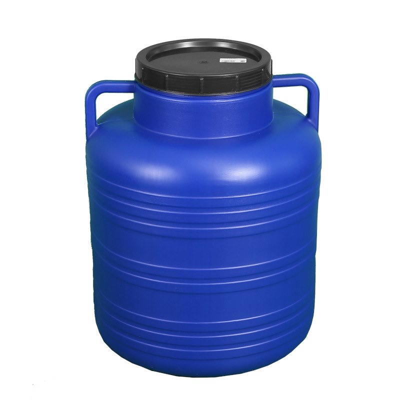 Beczka plastikowa  60L z pokrywką ATEST