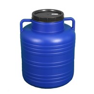 Beczka plastikowa  80L z pokrywą ATEST