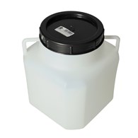 Beczka plastikowa  30L kwadratowa z pokrywą  ATEST