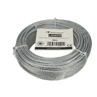 Lina stalowa odcinki 6.0mm x30m 6x7