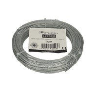 Lina stalowa w PCV odcinki 3/2mm x 30m 6x7