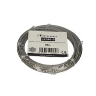 Lina stalowa nierdzewna odcinki 4 x10m 7x19 SS316