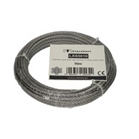 Lina stalowa nierdzewna odcinki 5 x10m 7x19 SS316