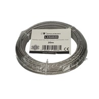 Lina stalowa nierdzewna odcinki 4 x20m 7x19 SS316