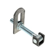 Zawias regulowany do furtki M20 180°  138x120x60x8