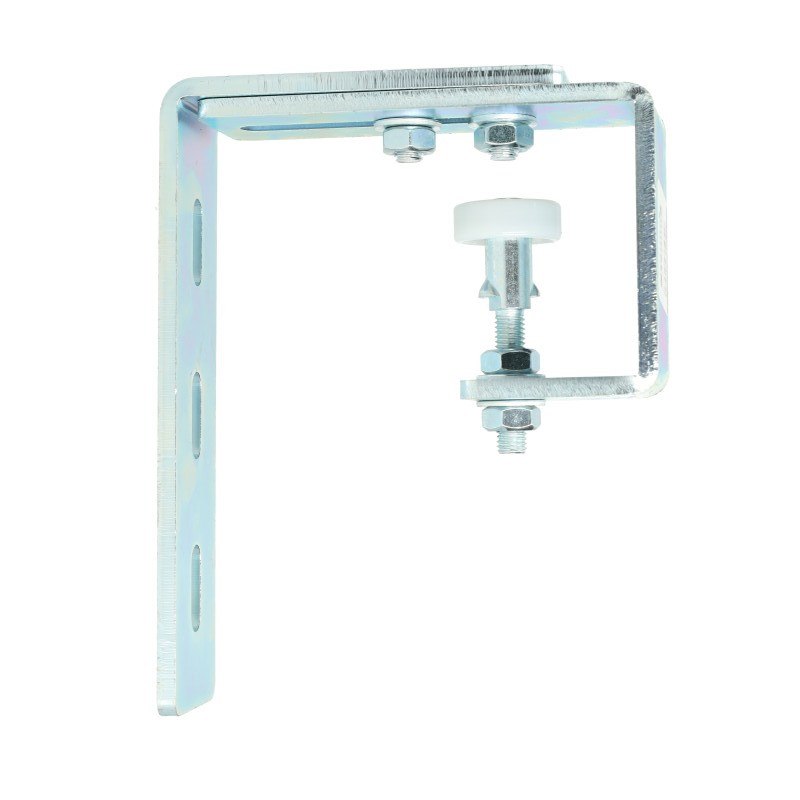 Rolka prowadząca do bram z kątownikiem regulowanym