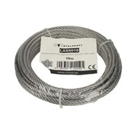 Lina stalowa nierdzewna odcinki 6 x10m 7x19 SS316