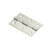 Zawias SZARNIR nierdzewny szlifowany 63x44x1.2