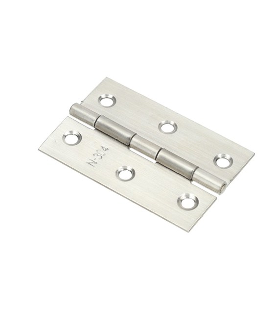 Zawias SZARNIR nierdzewny szlifowany 75x50x1.2