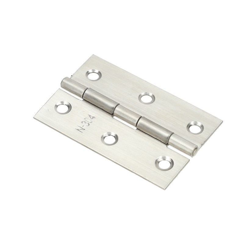 Zawias SZARNIR nierdzewny szlifowany 75x50x1.2