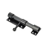 Zasuwa drzwiowa PRO+ HD 150x18mm nierdzewna czarna