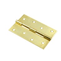 Zawias SZARNIR mosiądzowany złoty 100x66x1.2