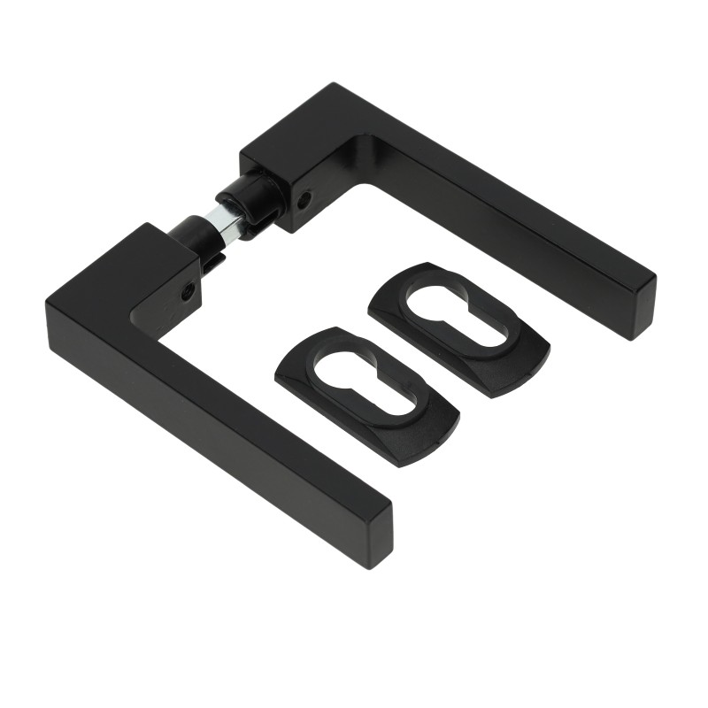 Klamka GAP 4Q bez szyldu+plast osłona wkładki