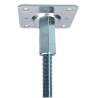 Podstawa słupa do wmurowania 110 M20x500 nakrętka