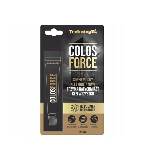 Klej montażowy COLOS FORCE TECHNICQLL 25ml