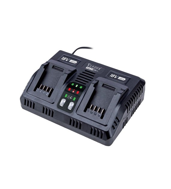Ładowarka podwójna VANDER AKU+ 21,5V 2,4A