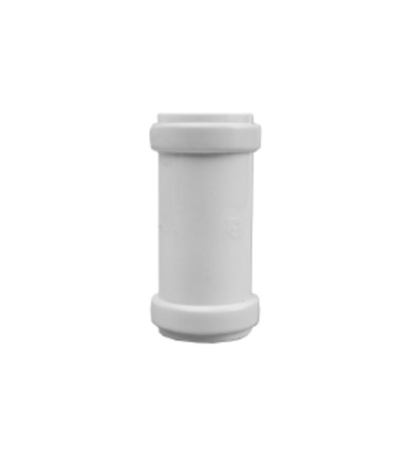Mufa  32mm biała plastikowa