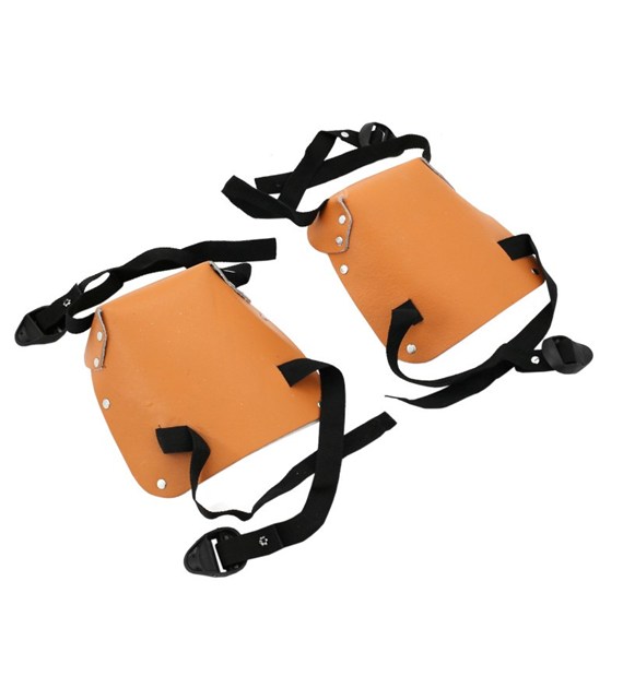 Nakolanniki skórzane XL