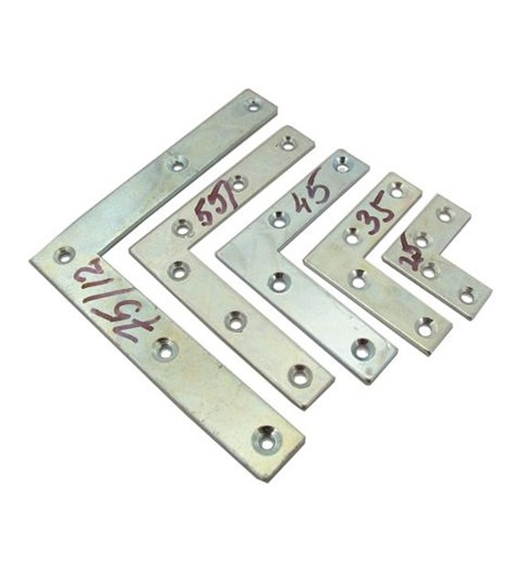 Narożnik metalowy uniwersalny  25x25x10/1.5mm