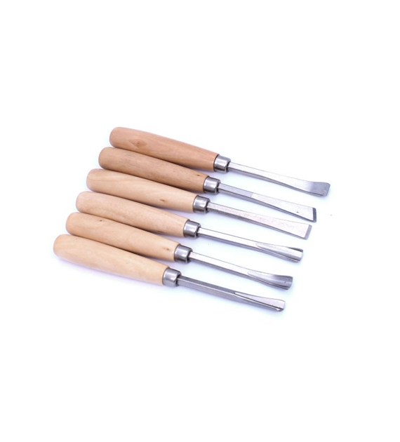 Dłuta snycerskie 6szt