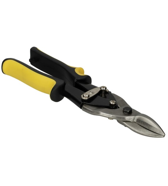 Nożyce do blachy  250mm proste-lewe XL żółte