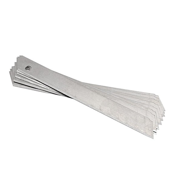 Ostrza noża łamane  9mm  10szt   /blister/