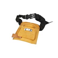 Pas monterski skórzany  5 kieszeni