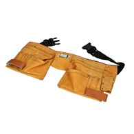 Pas monterski skórzany 11 kieszeni