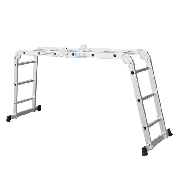Drabina alu 4x3 3.7m uniwersalna podest