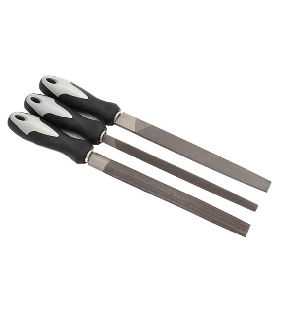 Pilnik do metalu kpl 3szt 200mm