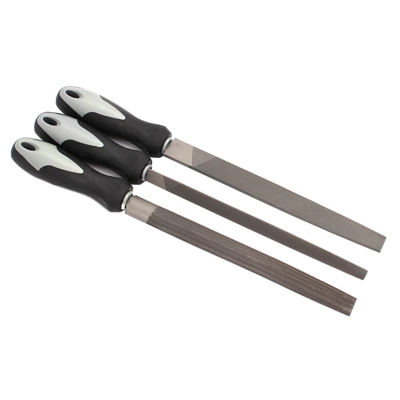 Pilnik do metalu kpl 3szt 200mm
