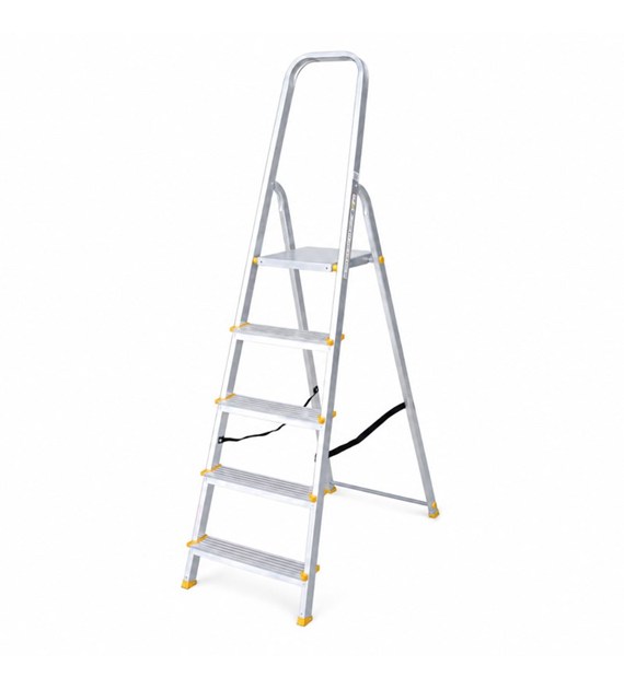 Drabina aluminiowa domowa 5 szczebli 120kg