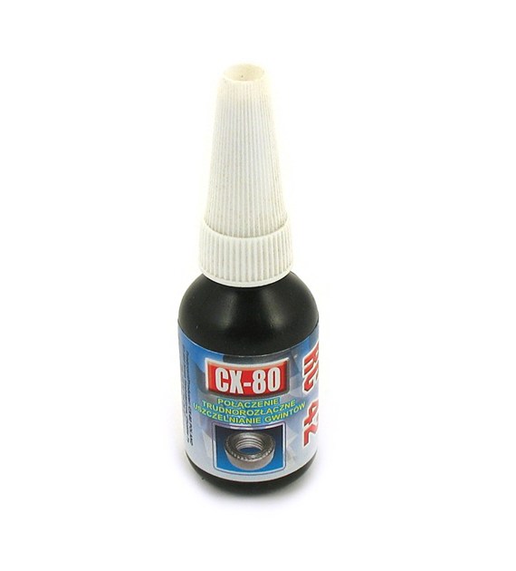 Klej do zabezpieczania gwintów 10ml CX80