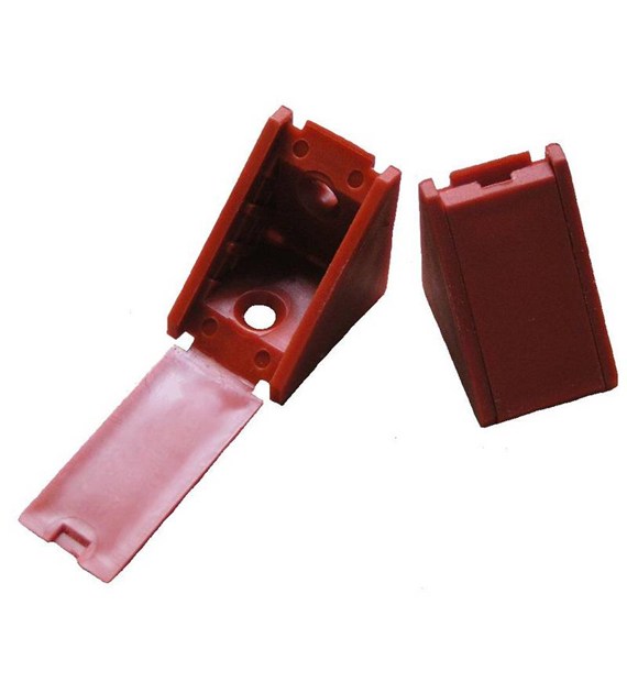 Kątownik  pod półkę 30x30x23 jasny mahoń (100 szt)
