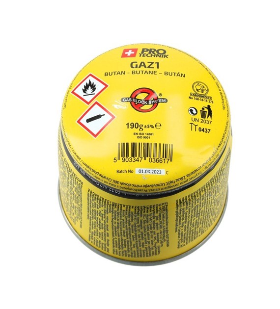 Gaz do lampy lutowniczej 190gr