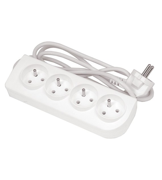 Przedłużacz domowy 1.5m 4gn.  z/u   EPS401.5