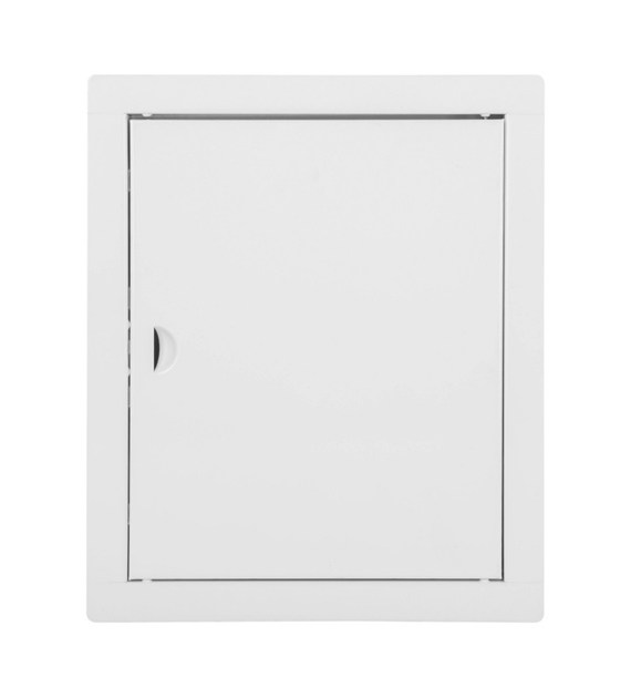 Drzwiczki rewizyjne metalowe białe 20x25 zatrzask