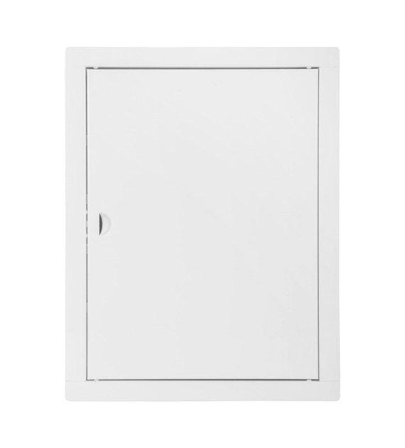 Drzwiczki rewizyjne metalowe białe 30x40 zatrzask