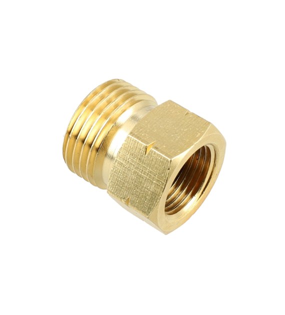 Redukcja mosiężna do butli  GZ21.8mm, GW3/8'  PRA2