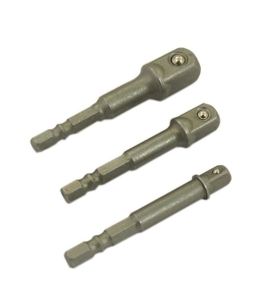 Redukcja nasadek 3szt 1/2 3/8 1/4' x BIT /blister/