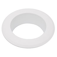 Rozeta do rur malowana biała 130mm