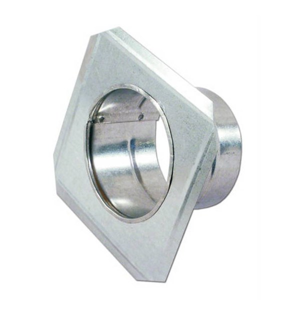 Rozeta rurowa 130mm ocynk