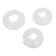 Rozetka plastik 15 biała